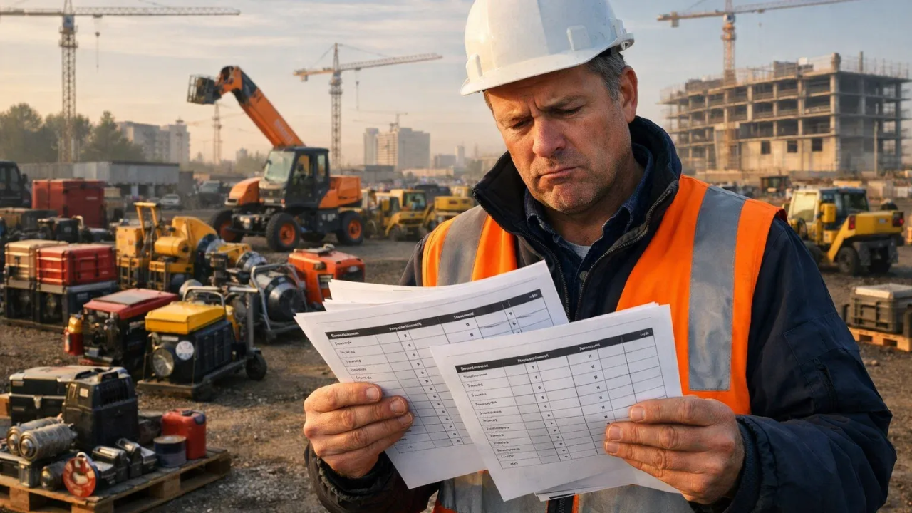 When Construction Companies Buy Equipment They Already Own