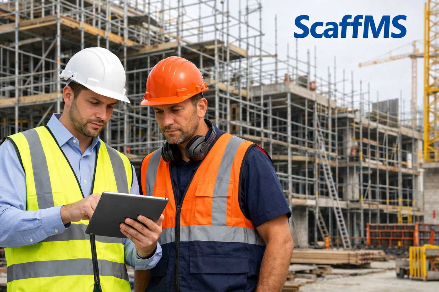 ScaffMS equipment tracking dashboard